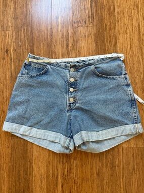 Gitano Light Blue Rolled-Hem Denim Shorts